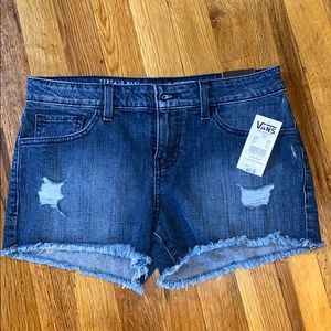 Vans Vintage Mini denim shorts NWT